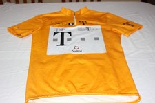 Trikot Gelb Radfahren Offizielle Ausrüstung Telekom Nalini T/M Signatur Bjarnes