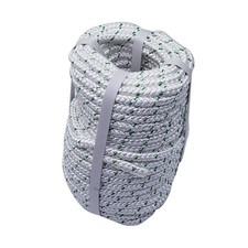 3/8" x 100' Heavy Duty Double Braid Polyester Rope Breaking Strength 4800 LBS
