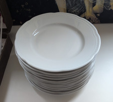 Richard Ginori 12 Piatti 25cm Murat Bianco Porcellana