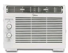 Midea 5,000 BTU 150 Sq ft Mechanical Window Air Conditioner, White, MAW05M1WWT,