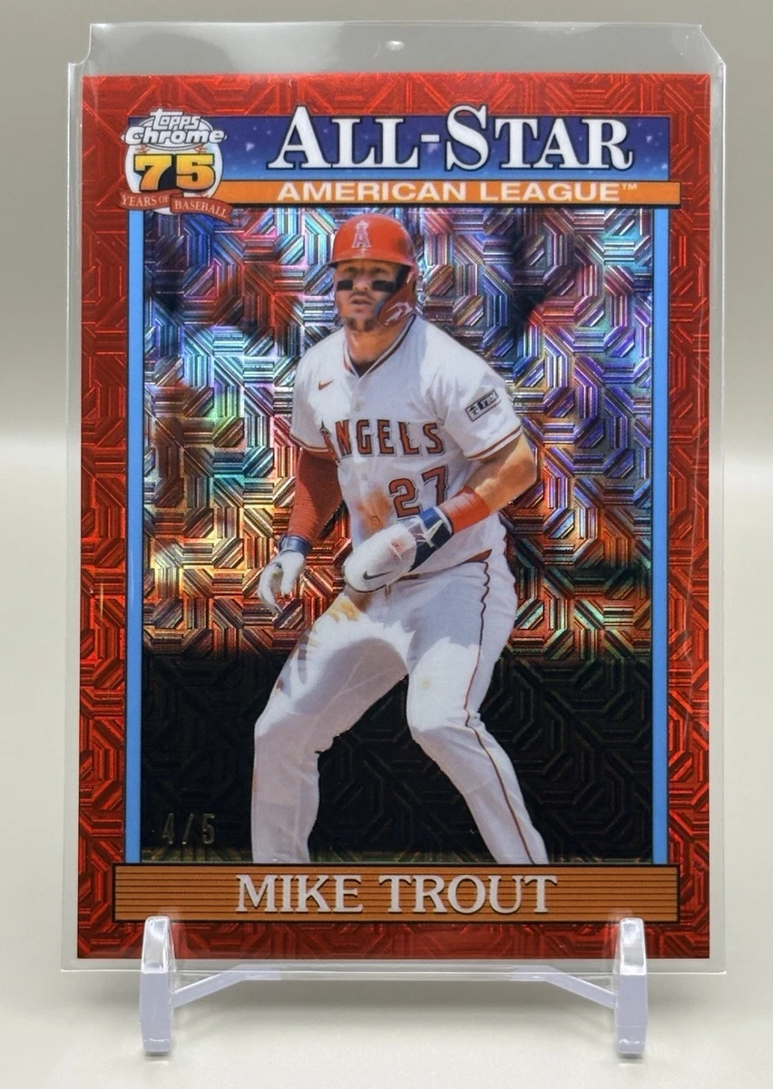 Topps Mike Trout Baseball Sports Trading Cards & Accessories