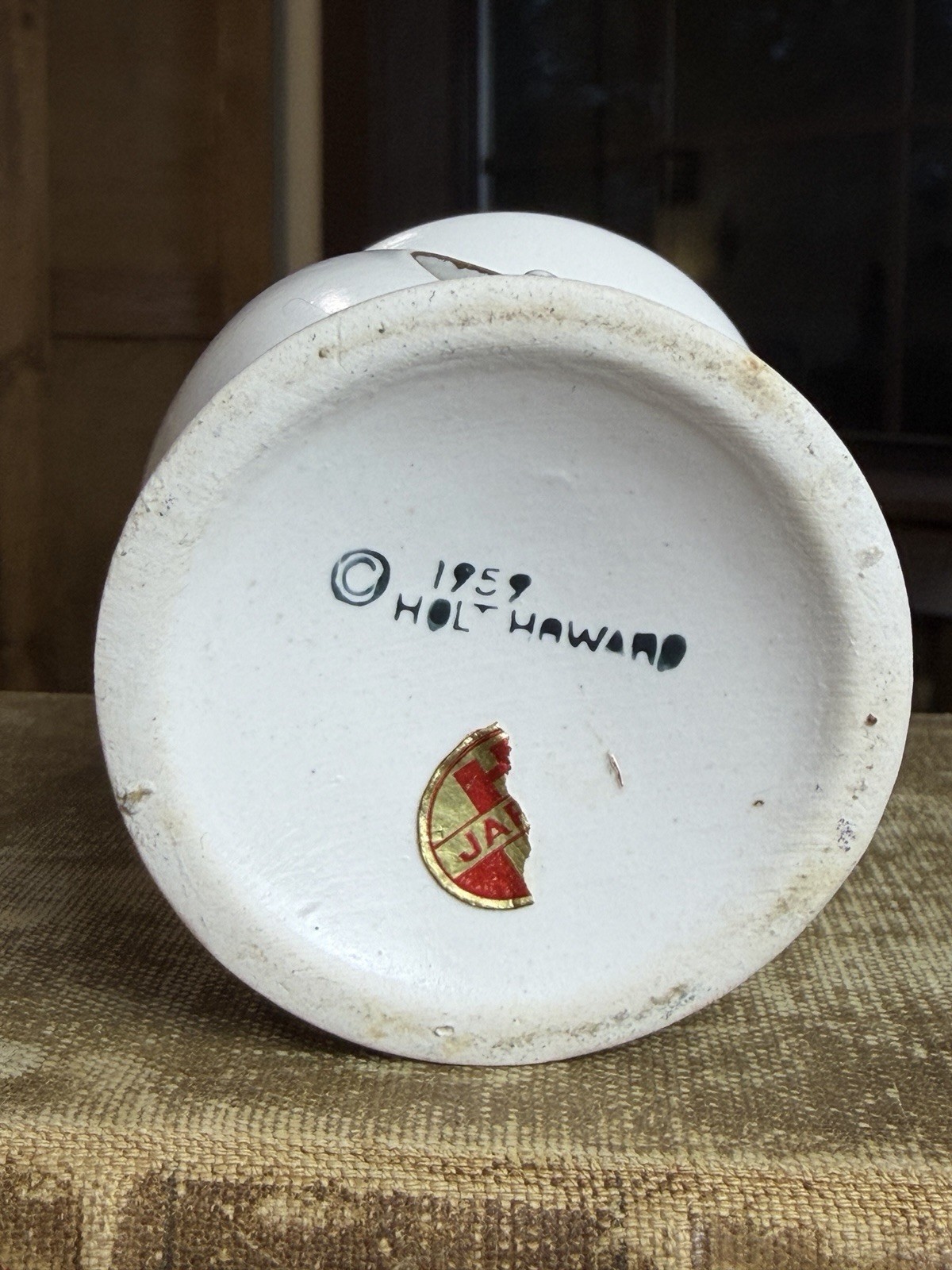 RARE Pair of Vintage 1959 Holt Howard ‘Peek A Boo’ Christmas Deer Candlesticks