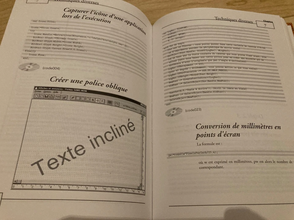 Livre Informatique Vintage "Livre d'Or Delphi 1, 2, 3"  (1997) - Photo 4/4