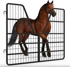 52" W x 42" H Yoke Design stall gate Solid Mesh stall Guards for Horses