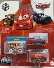Disney Pixar Cars Mini Racers 2021 3 Pack. Soapy Mater.