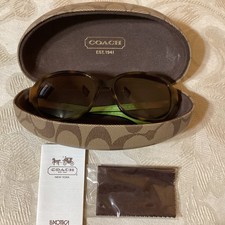 Women s Coach Sunglasses With Case And Cloth
