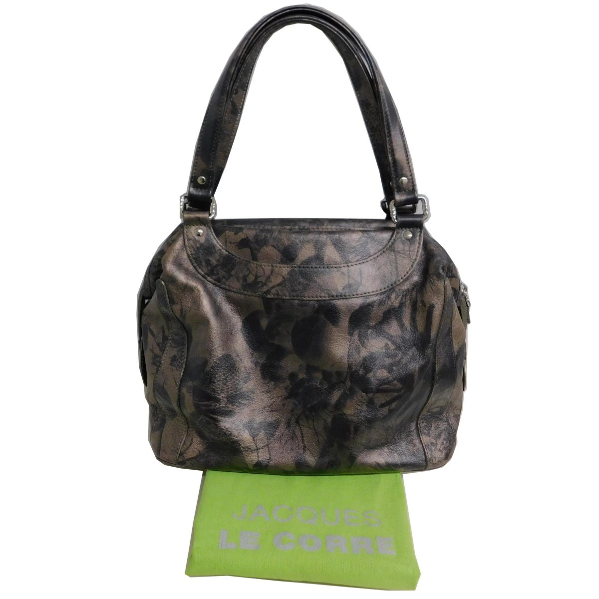 JACQUES LE CORRE Copper Patterned Handbag Copper … - image 1