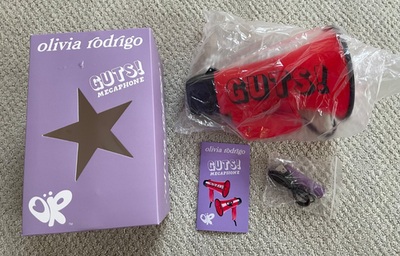 NEW Olivia Rodrigo GUTS Tour Megaphone Official Merchandise | eBay