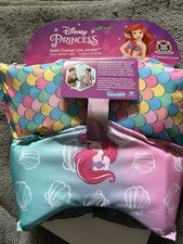 Disney Princess Swim Trainer Life Jacket 33-55lbs. New w/tags
