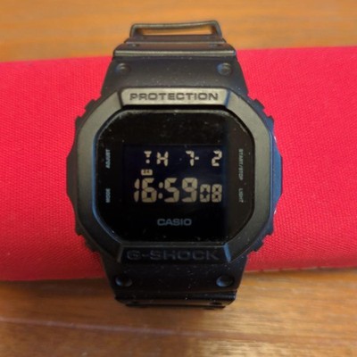 CASIO G-SHOCK DW-5600BB Digital Watch Square Black From Japan