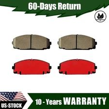 Front D1344 Brake Pads Carbon Fiber Ceramic for Toyota Hiace IV 2007