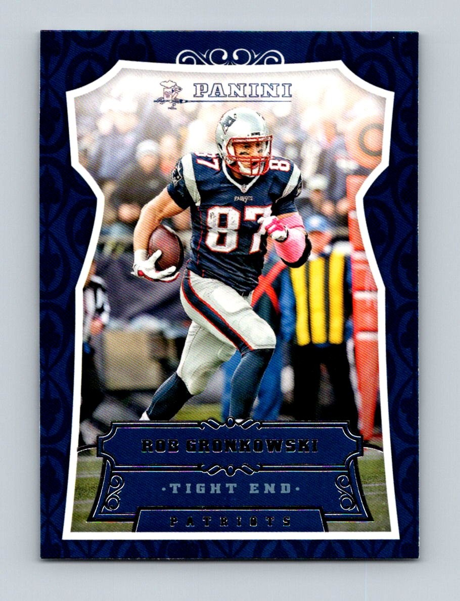 2016 Panini #77 Rob Gronkowski New England Patriots