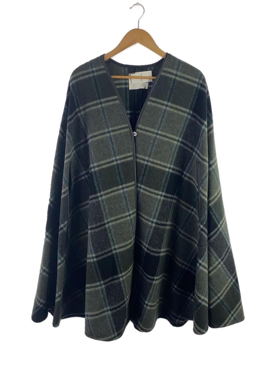 ALTRA Poncho cappotto AK+1 altro passamaneria lana GRN tartan CK 68 18 0032 632