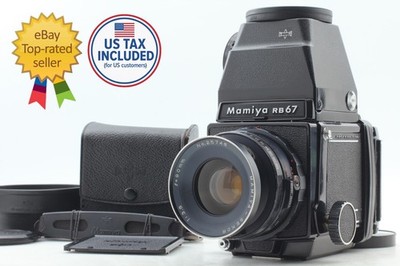 【Near Mint+++ w/Hood 】 Mamiya RB67 Pro Sekor 90mm F/3.8 120 Film Back From JAPAN