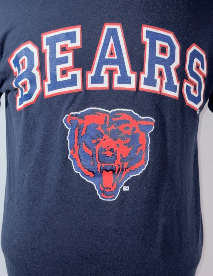 Camiseta Vintage Años 80 Chicago Bears 1985 Campeón 50/50 Suave y Delgada Talla Grande Foto 2 de 4