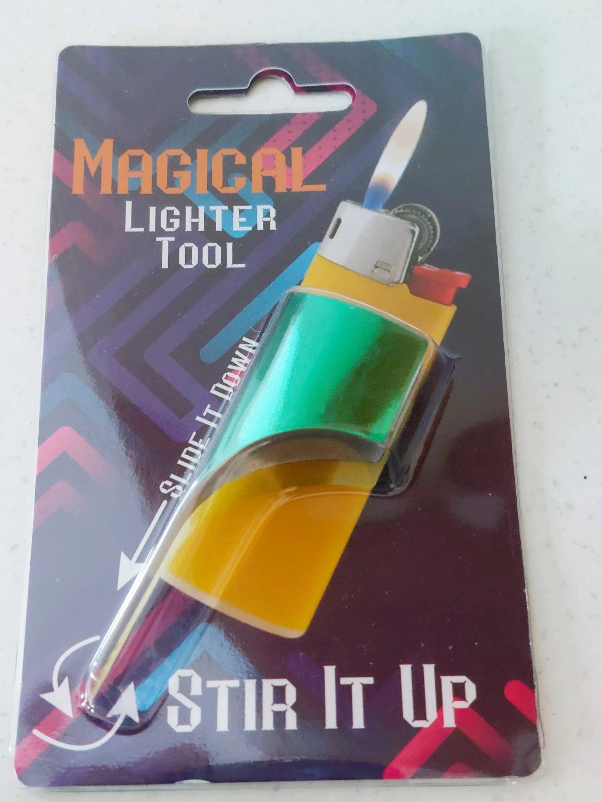 Magic lighter tool versatile multitool ideal for several uses comes with a bic l - Picture 1 of 7