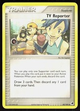TV Reporter 82/101 Uncommon EX Dragon Frontiers Pokemon EN Moderately Played on eBay