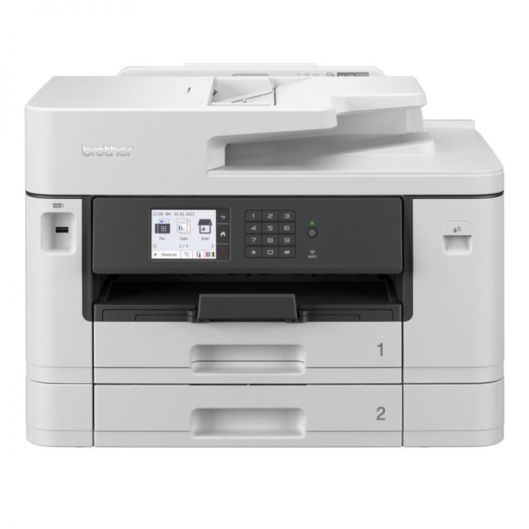 Brother MFC-J5740DW Wireless Colour Inkjet Printer |A4 4-in-1 | (Print/Copy/Scan/Fax) | Wi-Fi/USB/NFC | A3 Print |8.8cm LCD Screen, UK Plug - Image 11