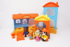 Vintage Hub-Bubs Happy Hollow Playset with 4 figures Incomplete Mattel 1975