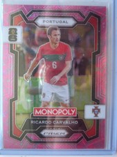 Panini Monopoly Prizm 2026 FIFA World Cup  Ricardo CARVALHO  Pink Token Stars