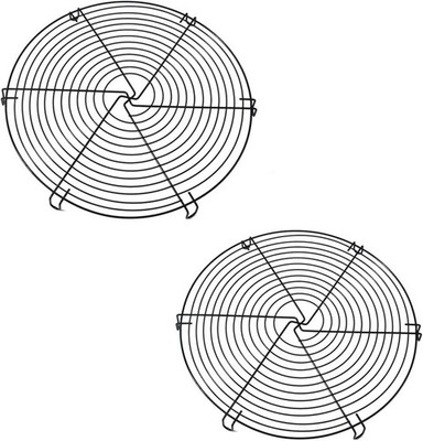 12-1/2 Round Cake Cooling Rack, Stainless Steel Baking And Steaming Rack, Used