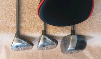 TZ GOLF - Callaway ERC+ Fusion Carbon/Ti 10* Driver, 3, 5 Wood SET