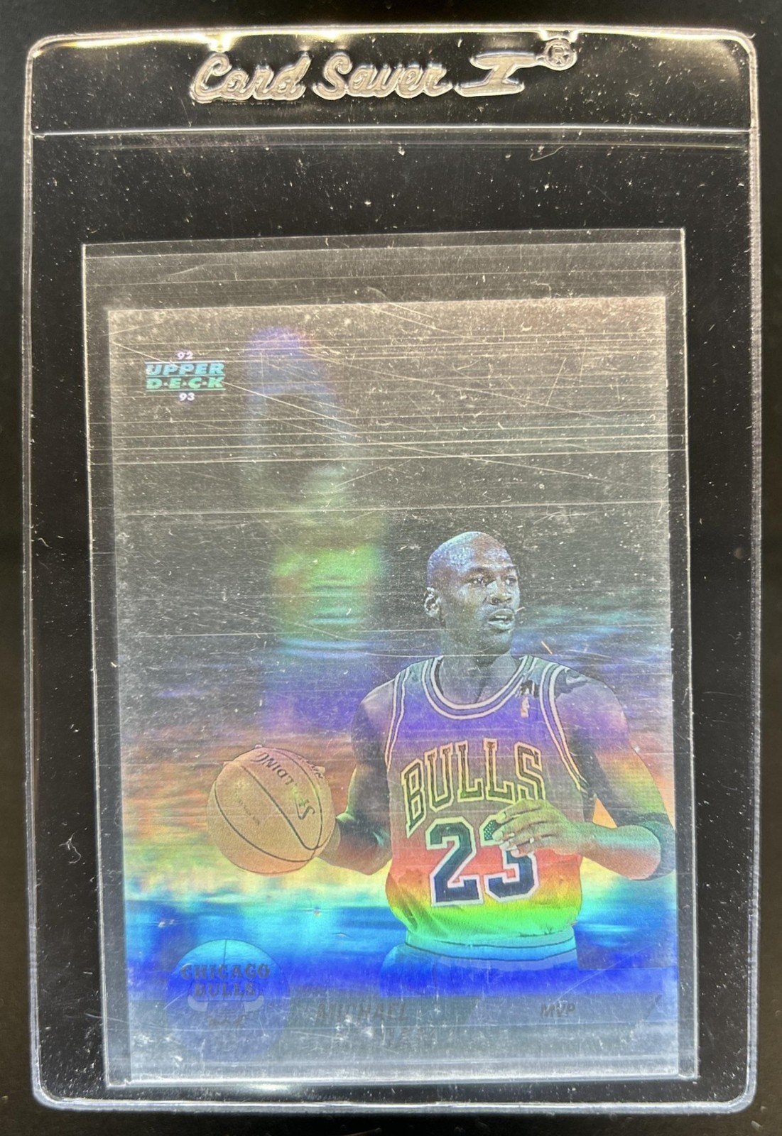 1992-93 Upper Deck Michael Jordan Award Winner Holograms #AW9 Bulls