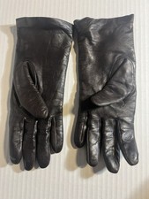 Lord And Taylor Genuine Leather Gloves Women  s Small Brown