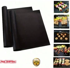 1pc Thick Non‑Stick Oven Liner – Reusable, Easy‑Clean Mat for Grill/Oven - NEW