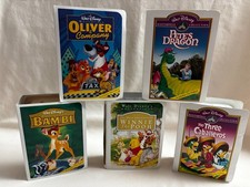 Lof of Five 1996 McDonald's Disney Masterpiece Collection Happy Meal Toys