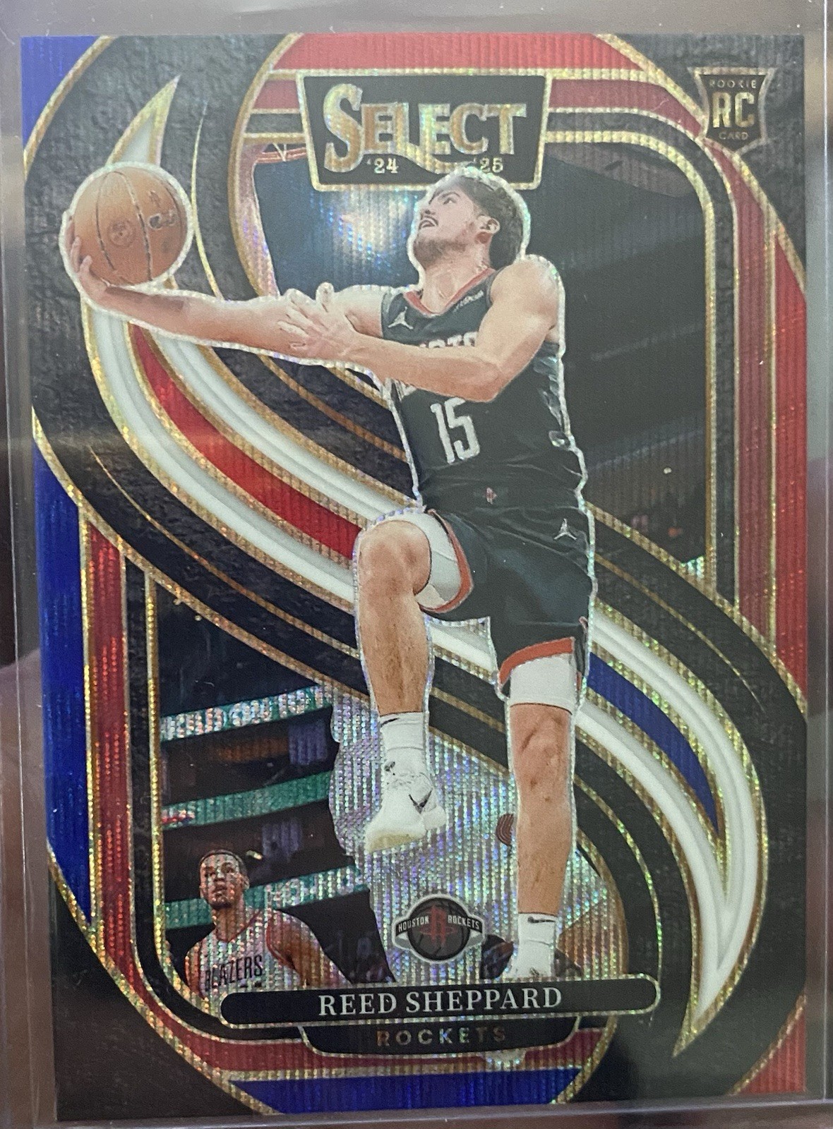 2024-25 Panini Select - Premier Level Reed Sheppard #181 Tri-Color Prizm (RC)