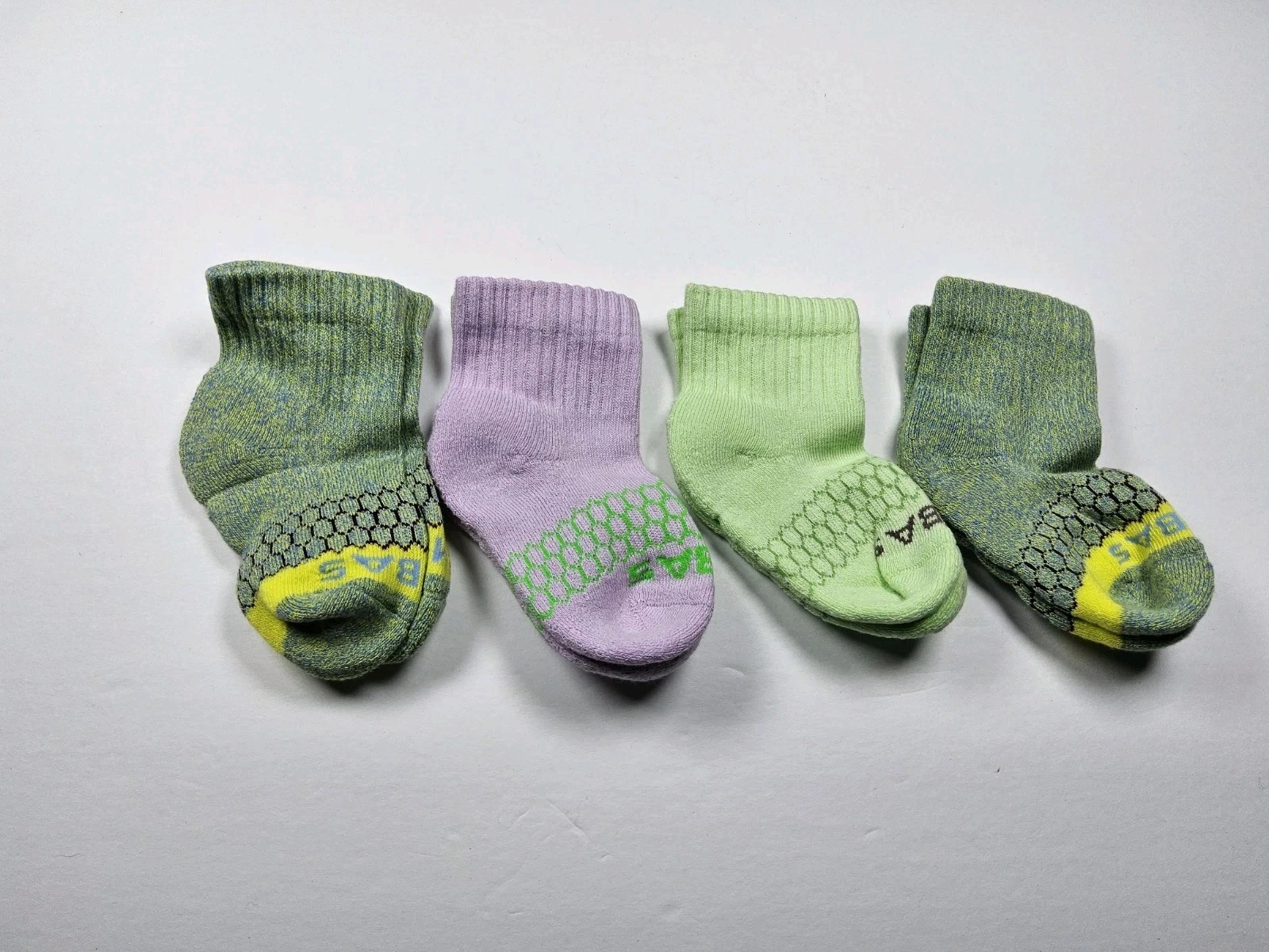 Bombas Toddler Socks Lot Of 4 Pairs Size T