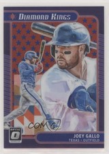 2021 Panini Donruss Optic Diamond Kings Liberty Prizm 19/45 Joey Gallo #15 0jk9
