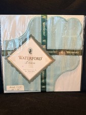 Neu mit Etikett Waterford Brotdeckel 16x16 nie geöffnet Baron Streifen Salbei