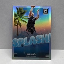 Panini Donruss Optic Luka Dončić #1 Dallas Mavericks Splash! Prizm Insert