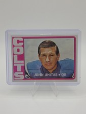 Pack Fresh 1972 Topps NMMT #165 Johnny Unitas SHARP Color & Corners MINT A+++