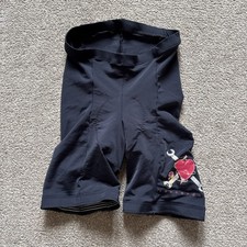 Cannondale Radhose Gr&ouml;&szlig;e M Damen Schwarz Made In USA Vintage "