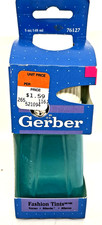 VTG Vintage 1996 Gerber Baby Bottle Fashion Tints Plastic Nurser rare green