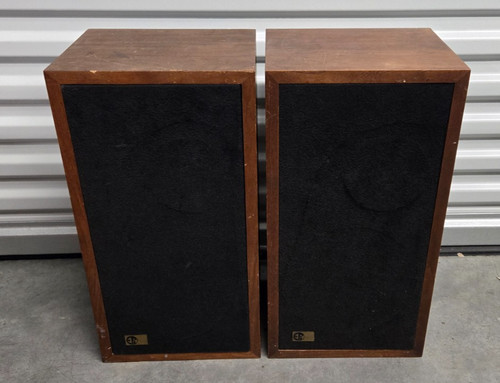 VTG Epicure EPI M100 Speakers 1960s 8 Ohms 100W 8" **1 Bad Woofer - See Video**