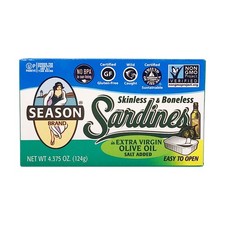 Skinless & Boneless Sardines in Extra Virgin Olive Oil, 4.375oz