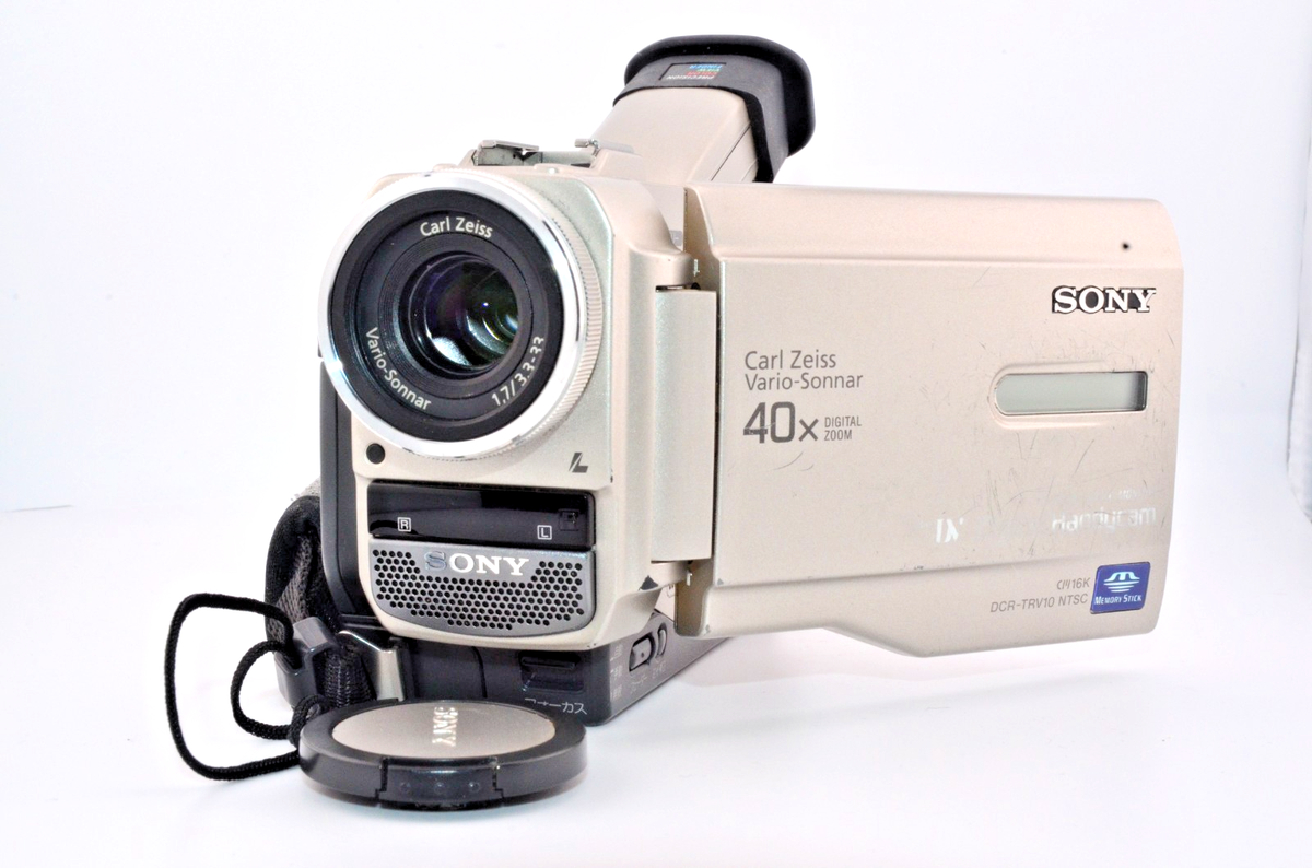 Sony DCR-TRV10 MiniDV Camcorder Tested Working Japanese Only