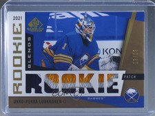 2021 Upper Deck SP Game Used 13/15 Ukko-Pekka Luukkonen #RB-UL Jumbo Patch 0t3q
