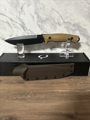 Kronos Stiffneck Fixed Blade Knife W/Kydex Sheath Made In USA