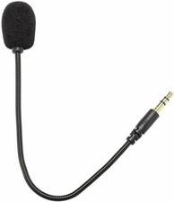 BWESOO Black Headset Microphone Adjustable 360 Degrees One Size,