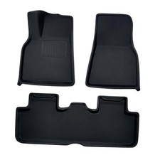 Premium TPE All-Weather Floor Mats for Tesla Model Y 2019-2026 30x20x2 inches