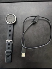 Garmin Forerunner 645 Music Sport Watch - Black - **Broken band attachment**