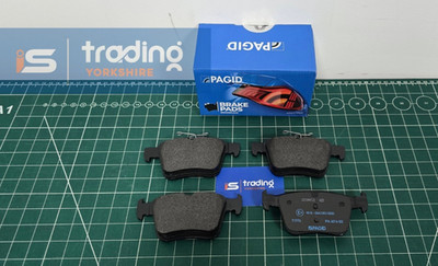 FOR AUDI A3 2.0 TDI S LINE SPORTBACK 2012-2020 PREMIUM PAGID REAR BRAKE PADS