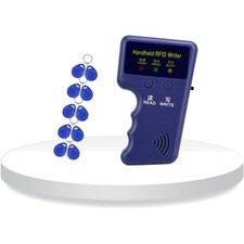 125 kHz RFID Zugangskarten-Duplikator Schlüsselanhänger Lesegerät T5577 EM430...