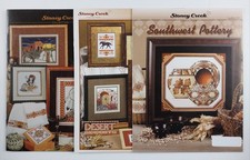 Lot Of 3 Southwest Cross Stitch Patterns Stoney Creek Book 273 339 Leaflet 110