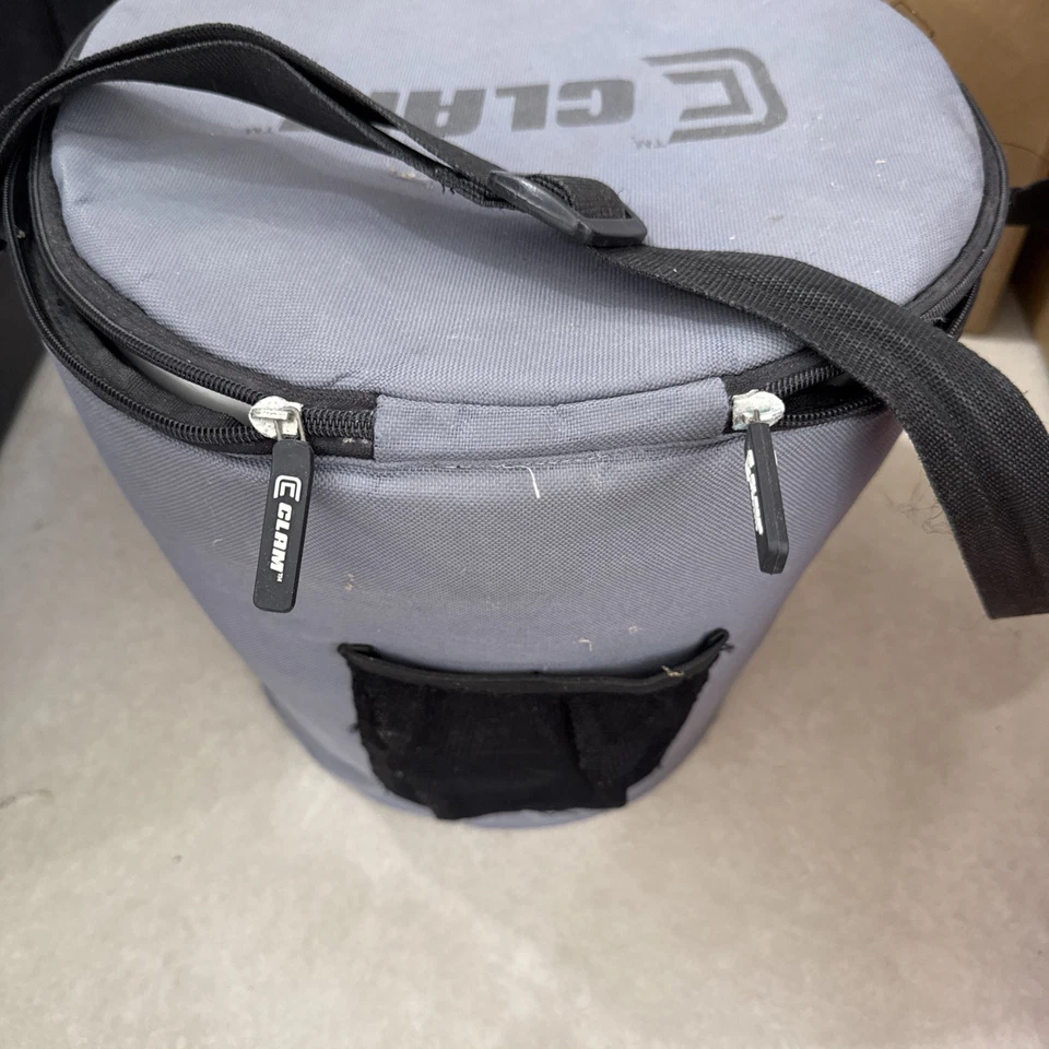 Cubo de cebo de plástico para pesca de almejas con tapa - 110156 Foto 4 de 4